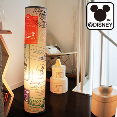 ディズニー フロアライト Disney Disney ミッキー フロアライト フロアスタンド 間接照明 照明 寝室 スタンドライト 照明器具 国産 日本製 おしゃれ 北欧風 ベッドサイド ランプ ライト ルームライト 電気 インテリア モダン 居間用 完成品 Cdm Co Mz