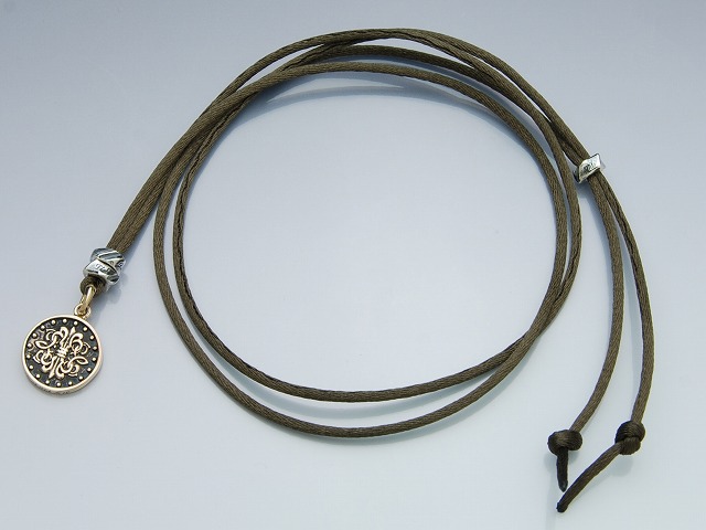 Classic Satin Cord Br シルバー アクセサリー メンズ レディース ギフト アーティスト着用 おしゃれ おすすめ 国産 ブランド ネックレス ペンダント リング ピアス ブレスレット 超安い
