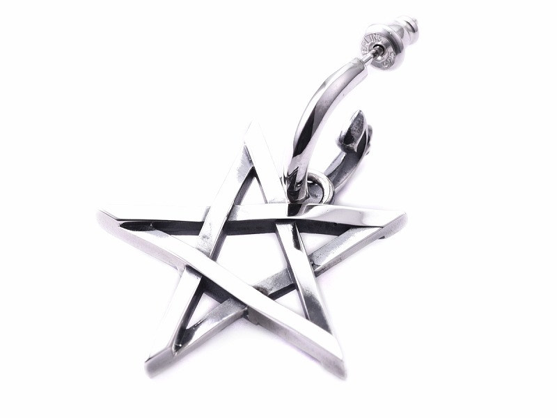 ディールデザイン フリックフープ ソリッドダガー ピアス メンズアクセサリー レディースアクセサリー ギフト シルバー925 DEAL DESIGN&frasl;ディールデザイン◇フリックフープ