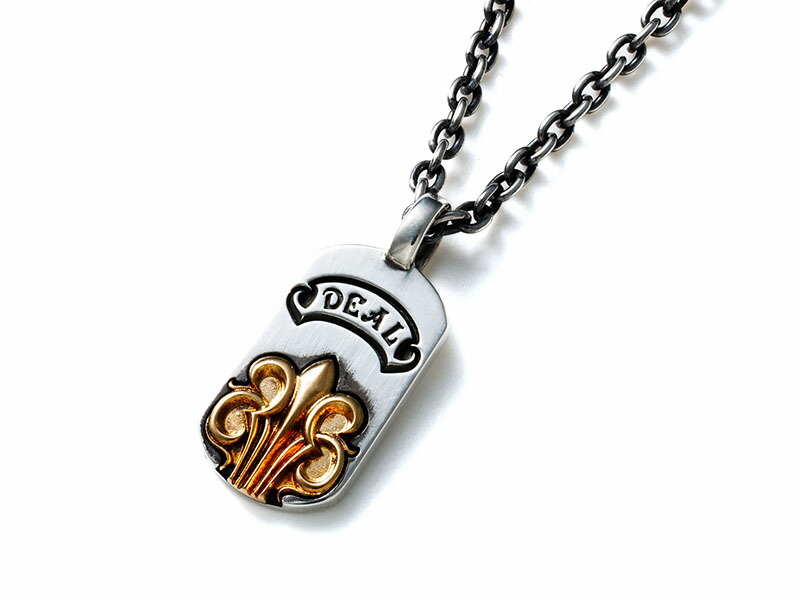 deal design タグネックレス DEAL DESIGN 31日までポイント5倍 ディールデザイン シルバー