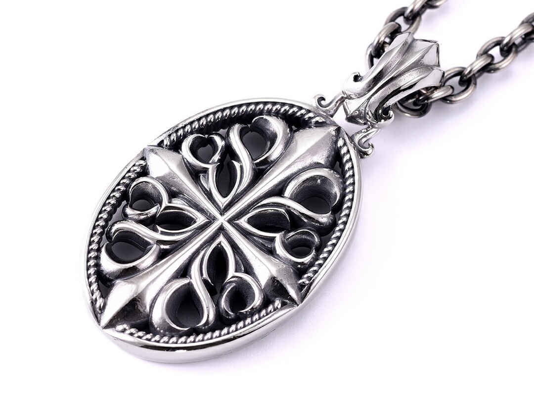 ドロップリリークロス シルバー ペンダント SV925 DEAL DESIGN ディールデザイン ドロップリリークロス ペンダント