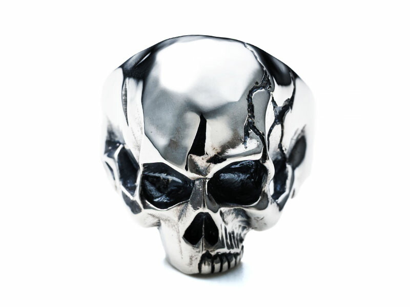 DEAL DESIGN ディールデザイン 死神リング スカルリング 15号 DEAL DESIGN ディールデザイン 死神リング スカルリング 15号 ミラー