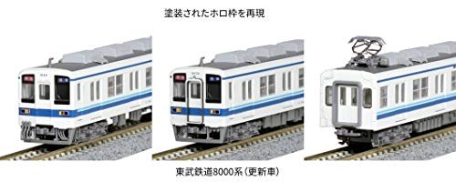 KATO Nゲージ 東武鉄道8000系 10-1649 鉄道模型 電車 更新車 先頭車2両