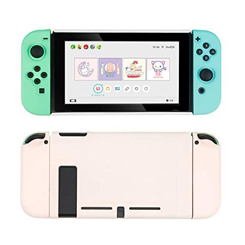 最大12 Offクーポン Mr Geekshare Switchカバー Nintendo Switch対応 分体式カバー ニンテンドースイッチカバー 薄型 Pc製 スイッチ対応 取り付け簡単 衝撃吸収 汚れ防止 指紋防止 全面保護カバー カラーブロッキングデザイン ブルーとグリーン Qdtek Vn