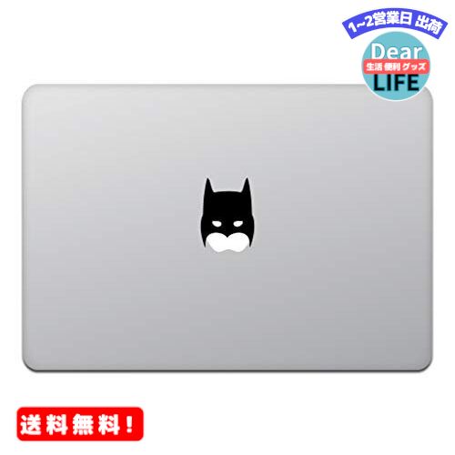 MR: カインドストア MacBook Air/Pro 11 / 13インチ マックブック ステッカー シール バットマン Batman ブラック M648画像
