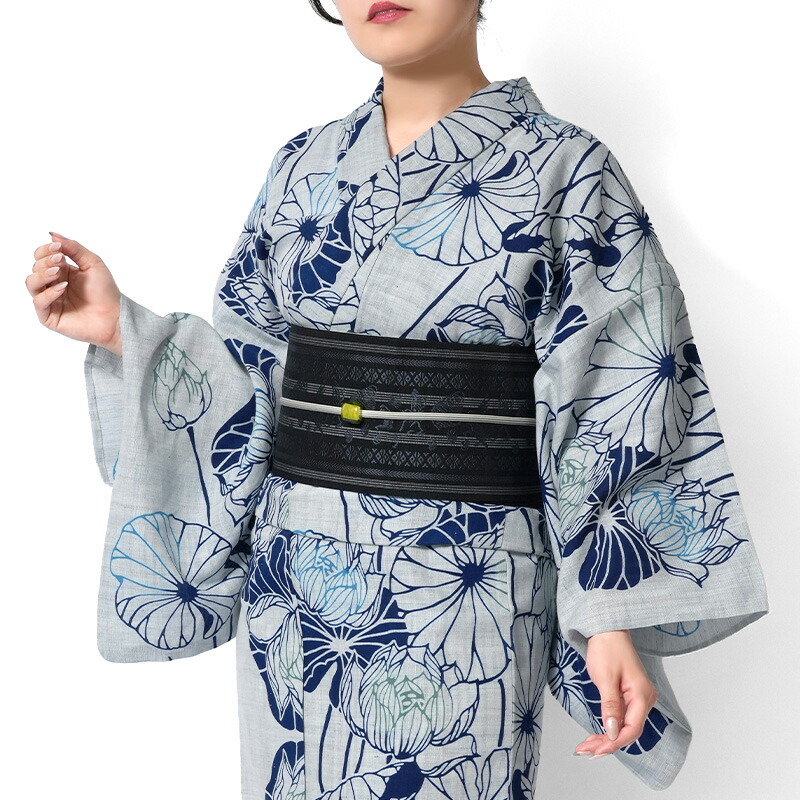 楽天市場】titivate [単品]麻の葉古典柄綿麻浴衣 浴衣・着物
