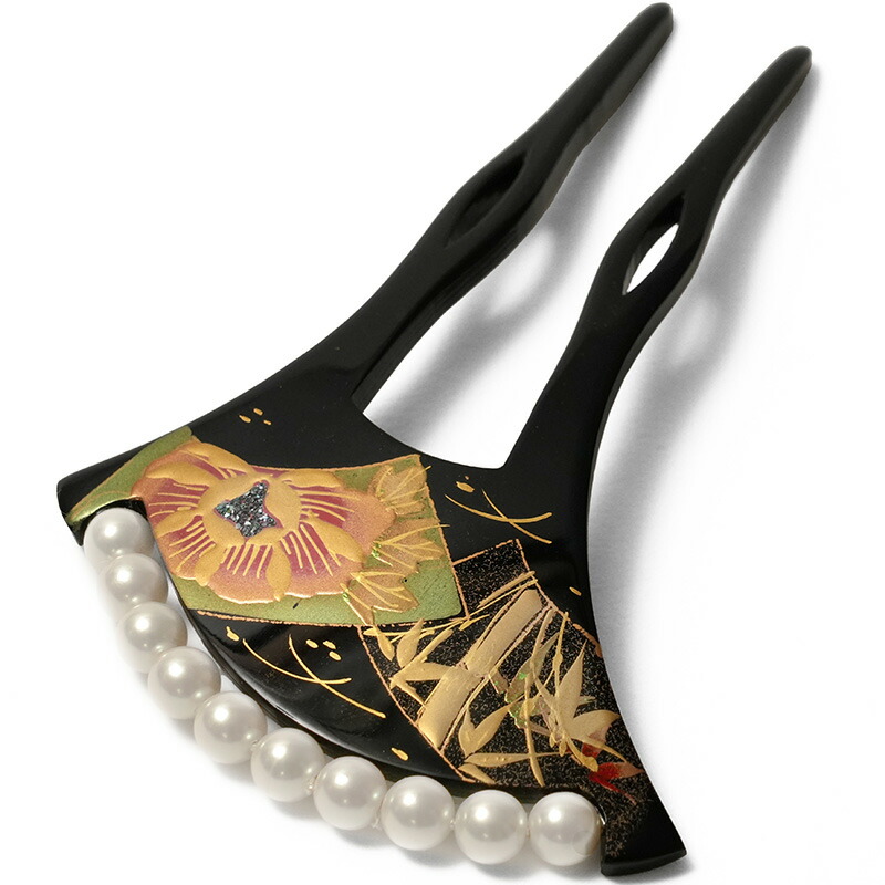 楽天市場】【MAX10%OFFクーポン配布中】かんざし 螺鈿 牡丹 蝶