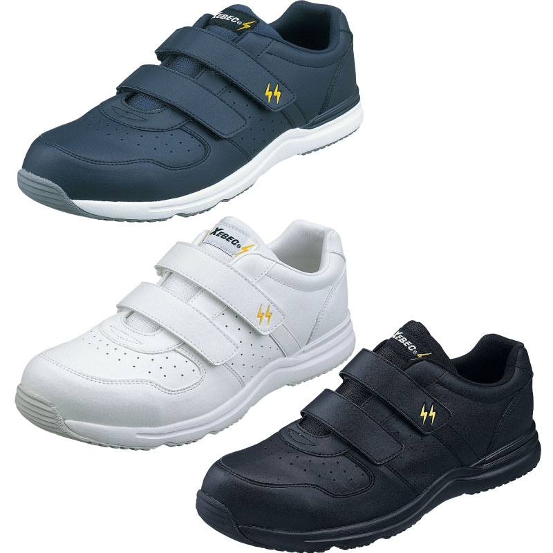 楽天市場】85803 XEBECジーベック 静電靴 スポーツシューズ 先芯は入っ