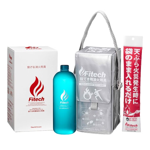 楽天市場】ファイテック 手投げ用消火用具 [天ぷら油用消火剤付き