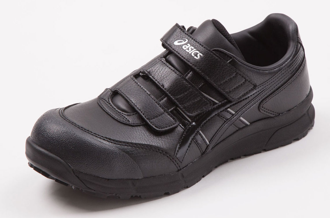 ランキング1位獲得 ASICS ウィンジョブCP301 ブラック×ブラック 安全靴