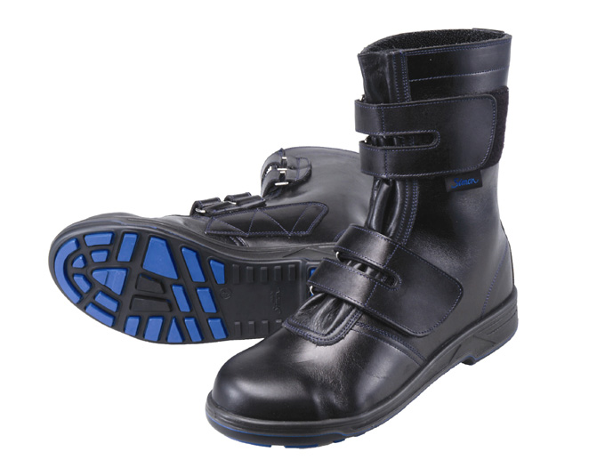 シモン 安全靴マジック式８５３８黒２５．５ｃｍ 8538N-25.5 25.5cm