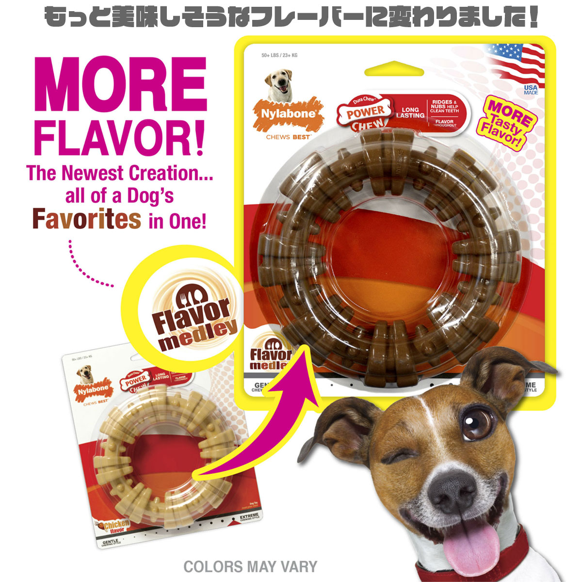 nylabone durachew textured ring