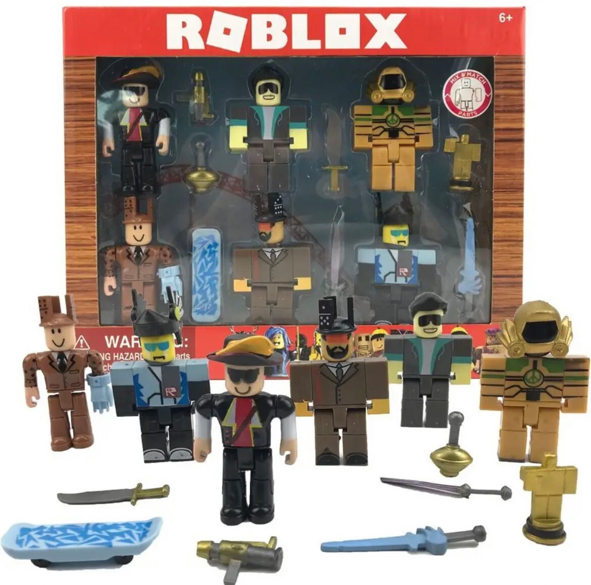 ロブロックス フィギュア ROBLOX ロブロックス アバター 公式フィギュア 人形 ランダム8体
