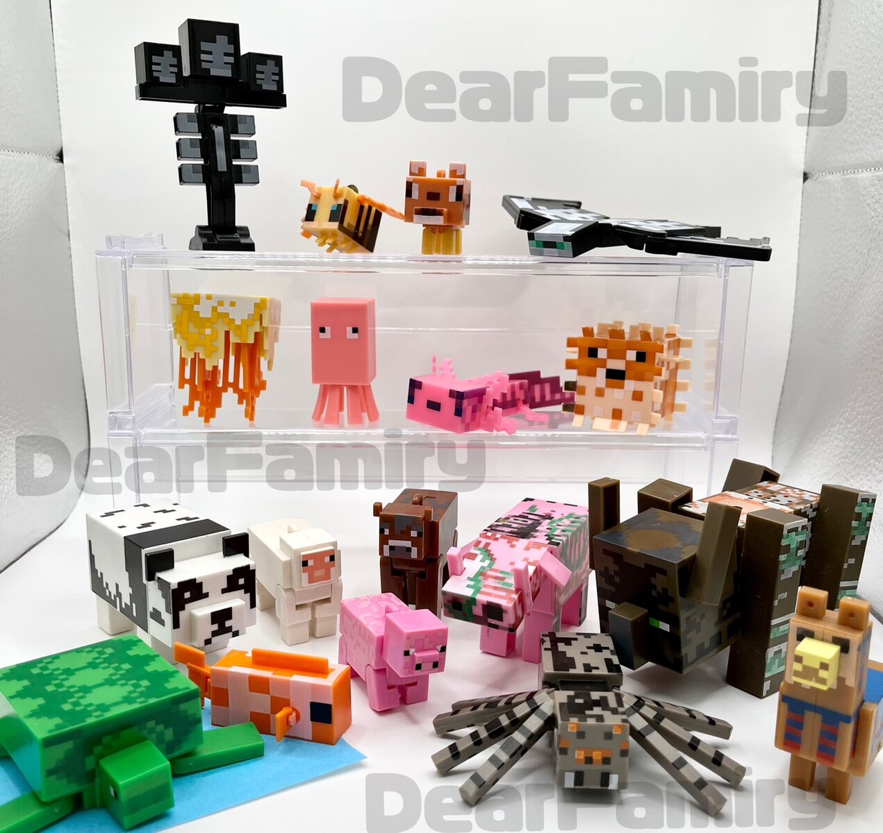 楽天市場】ミニフィグ マイクラ風 マインクラフト風 合計18体 ミニ