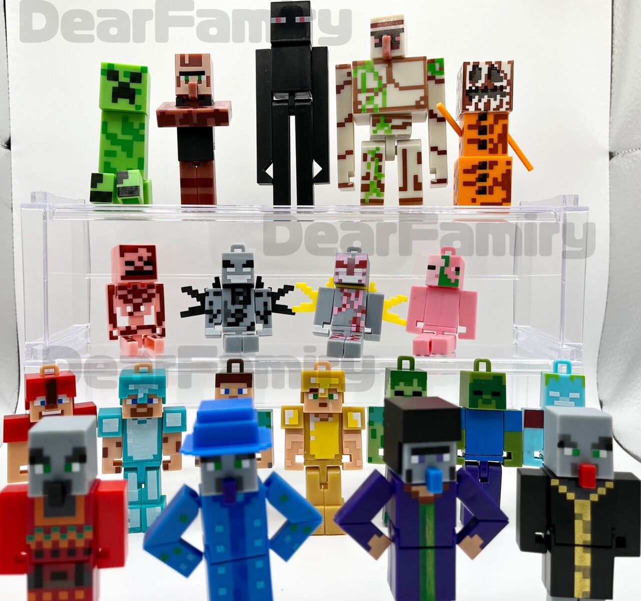 楽天市場】ミニフィグ マイクラ風 マインクラフト風 合計20体