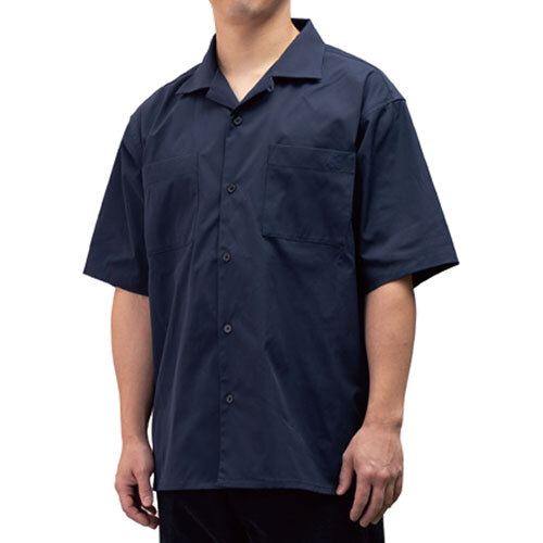 【お取り寄せ】 ｔｒｉｍ．ウェア　オーバーシャツ　ネイビー　Ｌ　（　Ｌ　，　ネイビー　）　中国