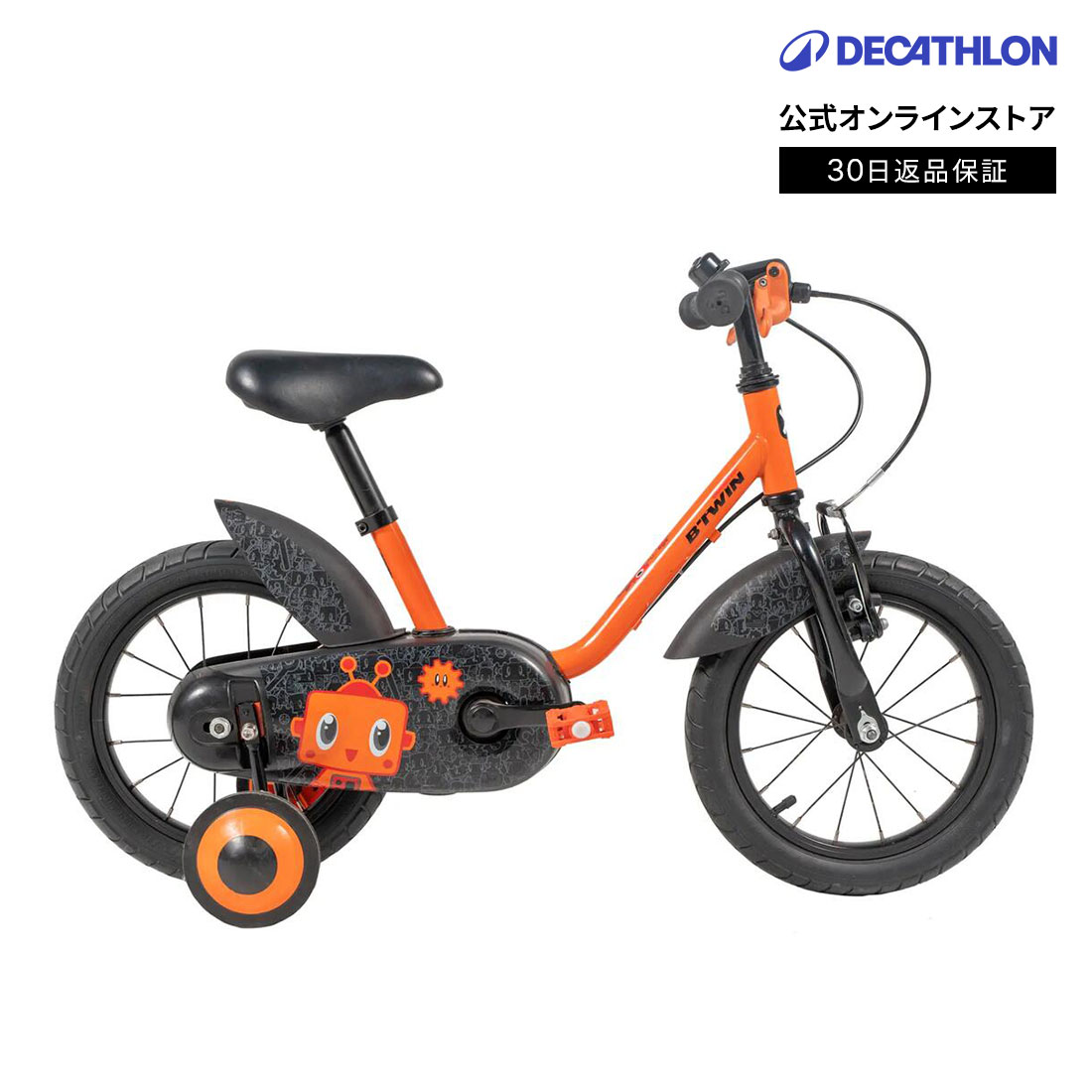 【一時だけ値下げ】B'TWIN キッズバイク 16インチ オレンジ B'TWIN(ビトウィン) サイクリング シティバイク 16インチ 900