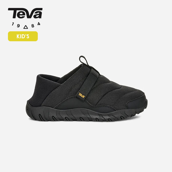 TEVA/テバ REEMBER CAMP/リエンバー 難民キャンプ 1173953C【キッズ】【黒いこと(BLK)】【アウトドア 難民キャンプ 町 心地よい】
