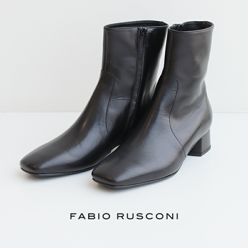 FABIO RUSCONI サイドゴア ウィングチップ ショートブーツ＊山羊革＊ 楽天市場】FABIO RUSCONI ファビオルスコーニ ショートブーツ F