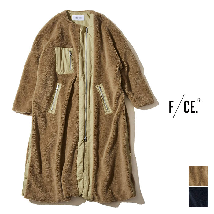 【SALE 60%OFF】F/CE. エフシーイー リサイクルボアスーパーロングコート F2002FCWCO0010R◆6ss
