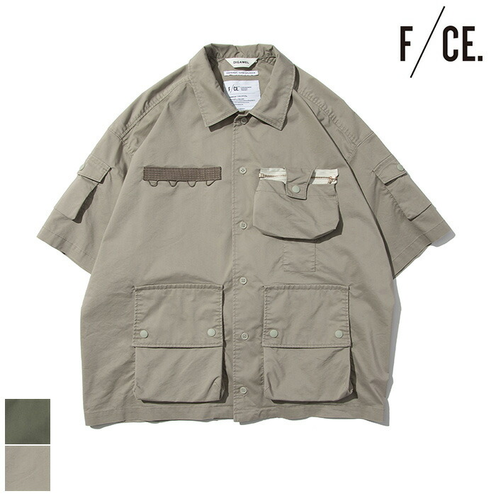 F/CE.×DIGAWEL 7 Pockets S/S Shirt 2 オリーブ 7 Pockets S/S Shirt (F/CE.×DIGAWEL) – DIGAWEL ONLINE STORE