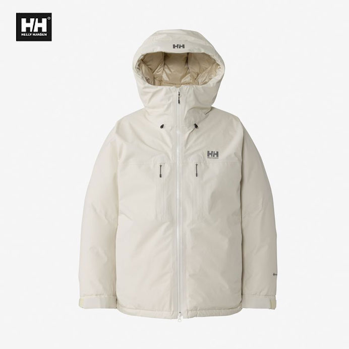 HELLY HANSEN/ヘリーハンセン SLICK DOWN JACKET/スリックダウンジャケット（ユニ一発やる） HH12570\u003cBR\u003e【ユニ一発やる】\u003cBR\u003e【(IV)象牙色】 コート・ジャケット-メンズファッション
