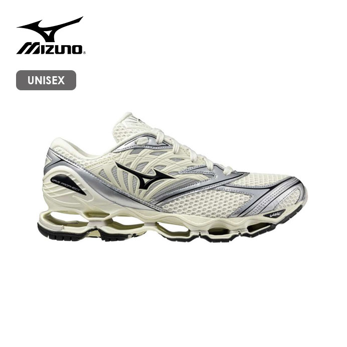 MIZUNO/ミズノ WAVE PROPHECY LS/ウエーブプロフェシーLS(ユニ一発やる) D1GA251101【ユニ一発やる】【(01)象牙色×黒いこと×しろがね色】