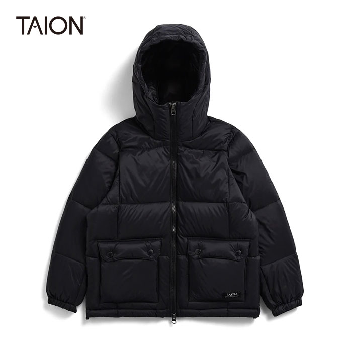 楽天市場】TAION/タイオン VOLUME HOOD DOWN COAT＜PACKABLE OUTER 