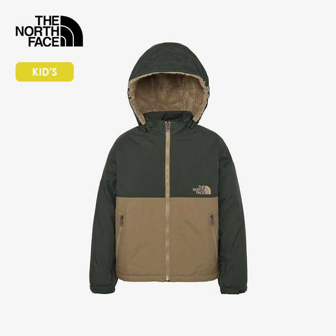 THE NORTH FACE/ザ・ノース・フェイス COMPACT NOMAD JACKET/コンパクトノマドジャケット(キッズ) NPJ72551【キッズ】【(AC)アルパイン×クラシックカーキ】|DECO APARTMENT STORE店