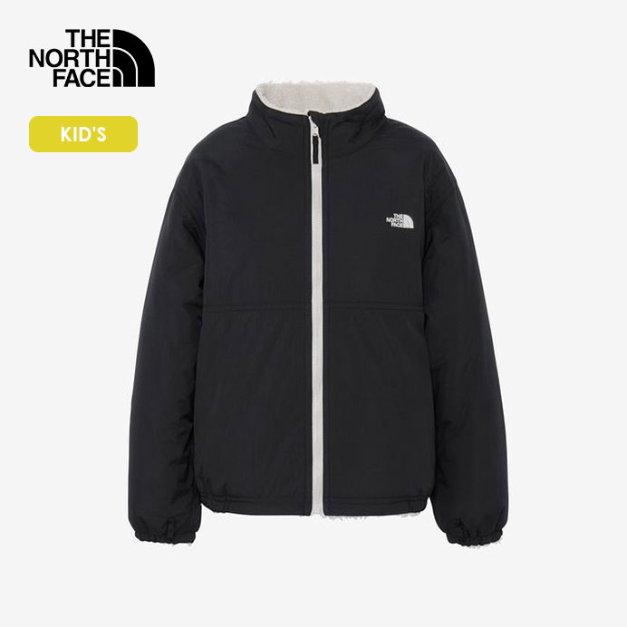 THE NORTH FACE/ザ・ノース・フェイス REVERSIBLE COZY JACKET/リバーシブルコージージャケット(キッズ) NYJ82532【キッズ】【(KF)黒いこと×フォッシルアイボリー】