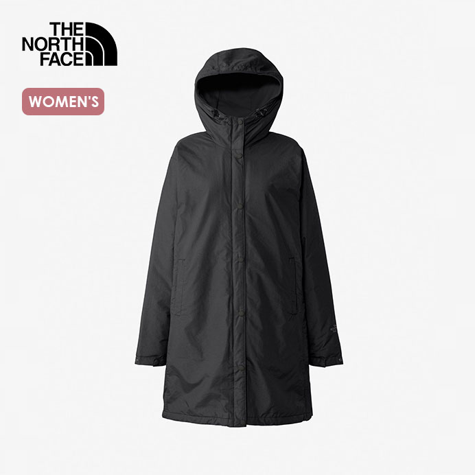 THE NORTH FACE/ザ・ノース・フェイス　COMPACT NOMAD COAT/コンパクトノマドコート(レディース)　NPW72532【レディース】【(K)ブラック】｜DECO APARTMENT STORE店 20,213円