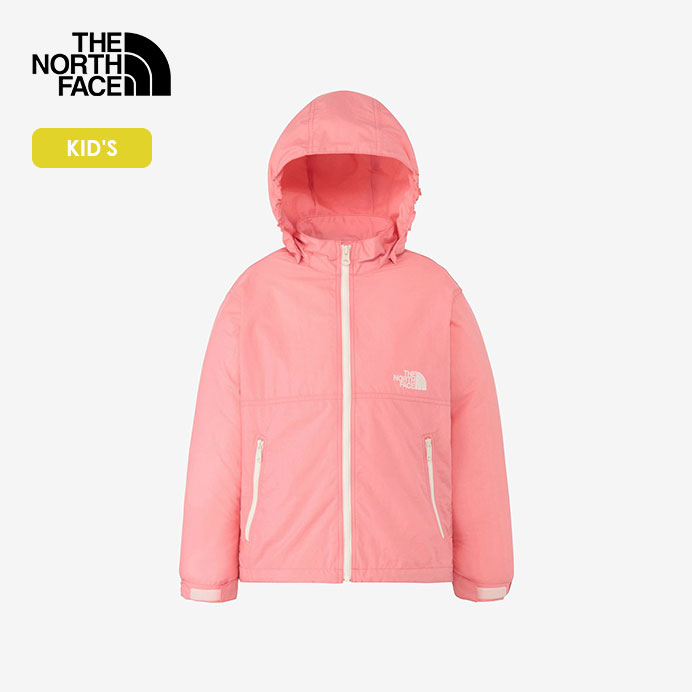 THE NORTH FACE/ザ・ノース・フェイス COMPACT JACKET/パウダーコンパクト上衣(キッズ) NPJ22510【キッズ】【(CH)コーラル衝突】 キッズ・ジュニア用ウェア-スポーツ・アウトドア