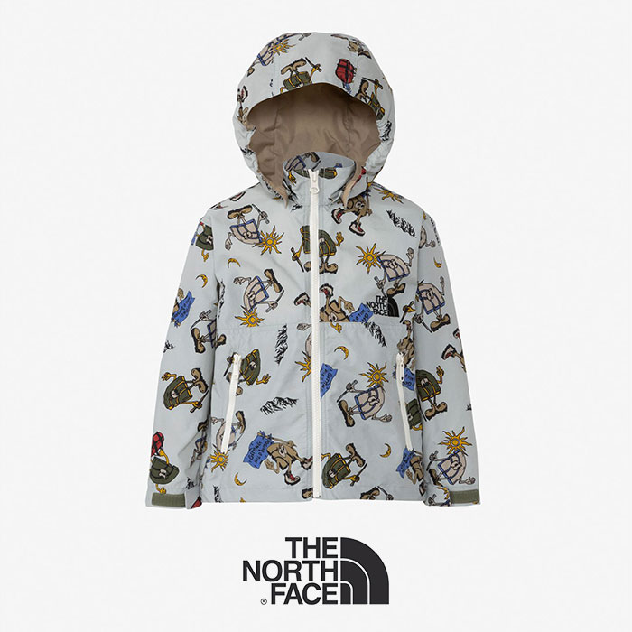 THE NORTH FACE ザ・ノースフェイス　T NOVELTY COMPACT JACKET　トドラーノベルティーコンパクトジャケット（キッズ）NPJ72315【100・110・120サイズ】【アウトドア　キャンプ　デイリー　ギフト　プレゼント】｜DECO APARTMENT STORE店