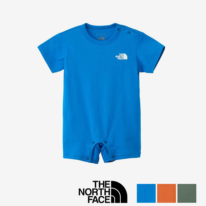 【THE NORTH FACE】親子お揃いTシャツ＆ロンパースセット ntm12312-tg.jpg