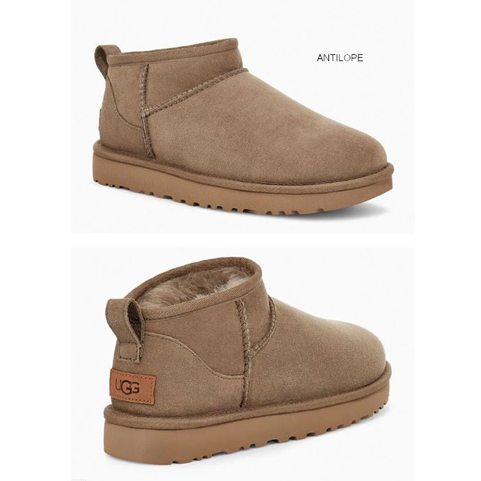 国内正規販売店】UGG アグ クラシックウルトラミニ ANTILOPE 1116109