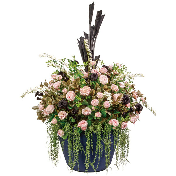 観葉草木 フェイクグリーン 工芸緑であること 植栽 人工草木 緑であること 取りあわせる緑であること 御勤め用 造花 大型 大型造花 １米突以上  水やり不必要 検査と修理無償性 【LAU2806 照明ランプ ブラックカラーリリー】代引不可 旅人宿、ホスピタルの待ち合い室や喫する所に