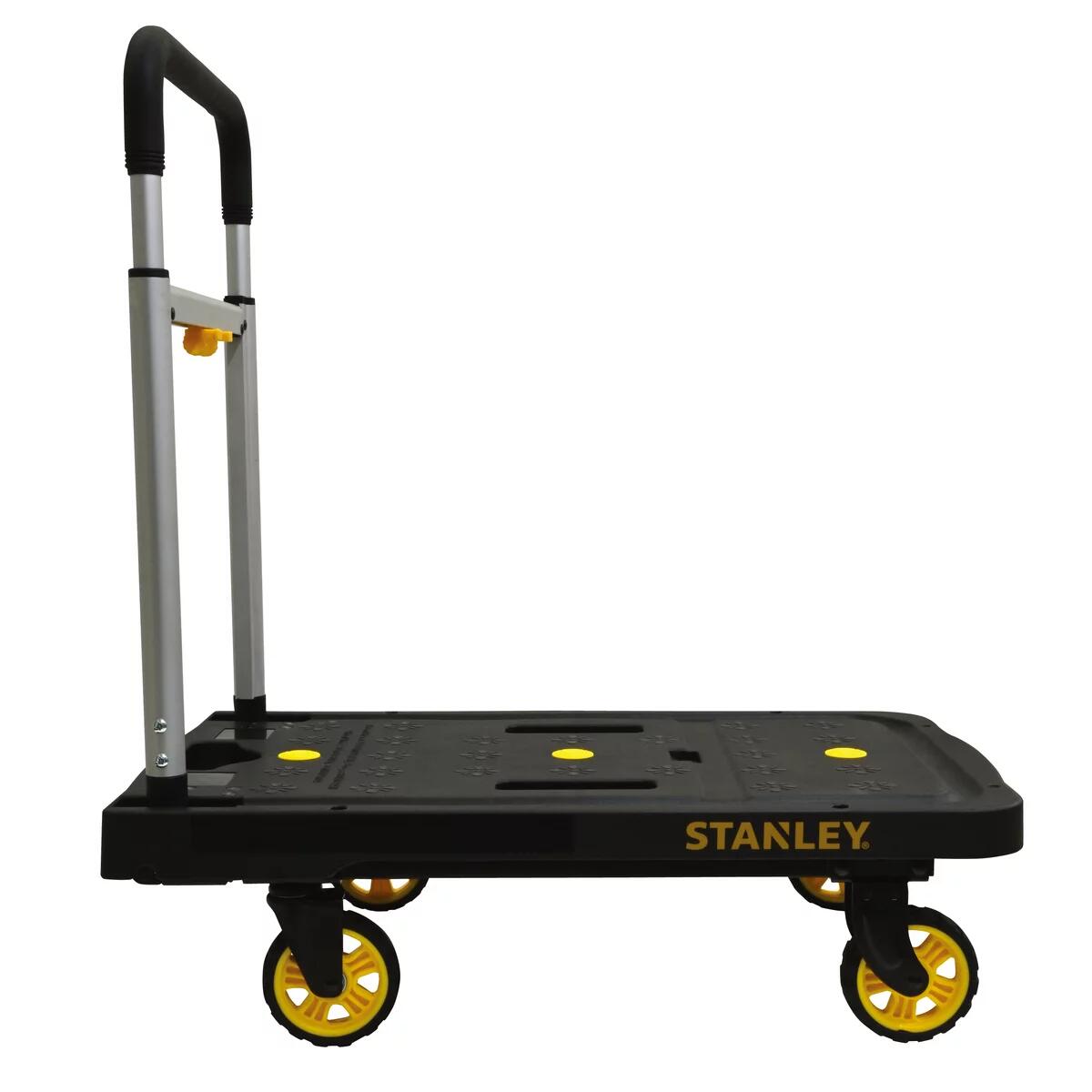 STANLEY スタンレー プラットホーム貨物自動車 手押し車 SXWT-マイコン517B 耐荷重120kg 折りたたみ 持ちはこび手押し車お役目用 コストコ