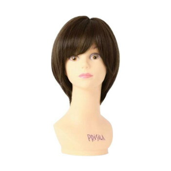 代引き 同梱不可 プリシラ ミセスオールウィッグ ラウンドカールショートボブ A 114 Tdb 耐熱ダークブラウン 後頭部に丸みを持たせたシルエットで タイ Beyondresumes Net
