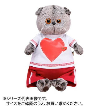 楽天ランキング1位 代引き 同梱不可 ヴェルフ Budi Basa Basik 真っ赤なハートのtシャツ ねこ ぬいぐるみ 25cm Ks25 139ロシアブランド アレルゲンフリー ギフト 最安 Ccpamazonas Org