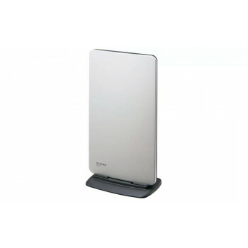 マスプロ電工 家庭用UHF卓上アンテナ　ブースター内蔵型　シルバー・UTA2B(S) 家電 テレビ ・ラジオ