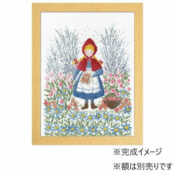 オリムパス クロス・ステッチ刺しゅうキット 夢見る童話の世界 赤ずきんちゃん 7520 その他ライフグッズ（趣味） 手芸・クラフト・生地
