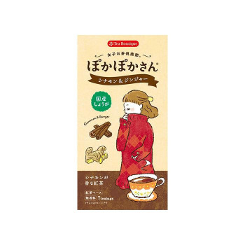ティーブティック ハーブティー ぽかぽかさんのシナモン＆ジンジャー7TB×12セット 51001 軽食品 飲料