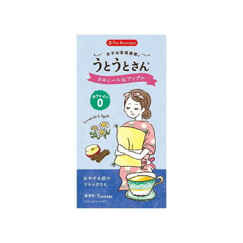 ティーブティック ハーブティー ノンカフェイン うとうとさんのカモミール＆アップル7TB×12セット 51008 軽食品 飲料