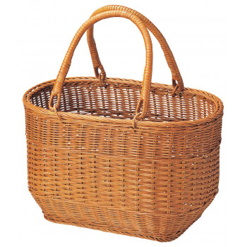 ラタンバスケット 31-53 家具/収納 収納用品