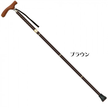SINANO シナノ　ウォーキングステッキ カイノスCOOL ブラウン 604031 ベビー/シルバー 介護用品