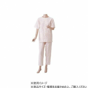 神戸生絲 婦人楽らくガーゼパジャマ上下(半袖) S No.900 ローズ アパレル　レディース レディース（その他）