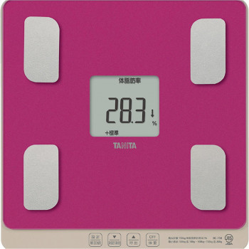 TANITA タニタ 体組成計 ローズピンク BC-758 健康グッズ スケール・測定