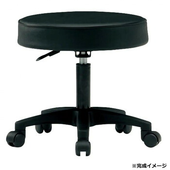 藤沢工業(TOKIO) 作業用チェア FTY-20 ブラック 家具/収納 オフィス収納|DECO MAISON