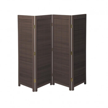 弘益(KOEKI) UTILITY 衝立4連 ブラウン 高さ1350mm JPLB4SBR 家具/収納 家具 ラック その他|DECO MAISON