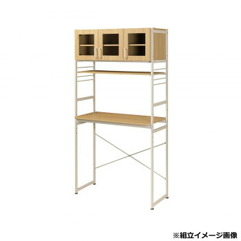 弘益(KOEKI) UTILITY ルナ キッチンラック ナチュラル KR930NA 家具/収納 家具　ラック　その他｜DECO MAISON